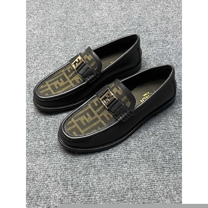 F**di leather shoes
